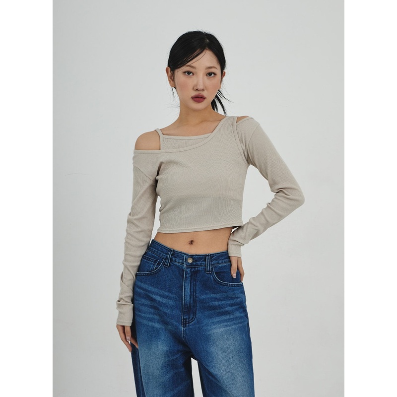 Grace Layered Long Sleeve Top CD01