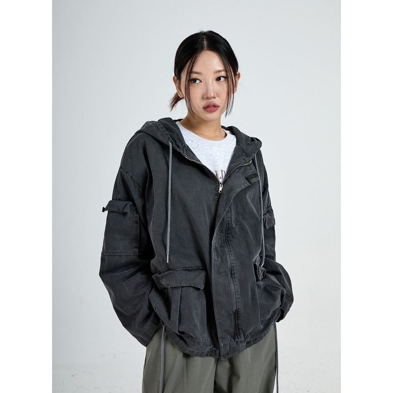 Oversize Jacket Unisex CO17|Light Beige|Dark Blue|Dark Gray|S