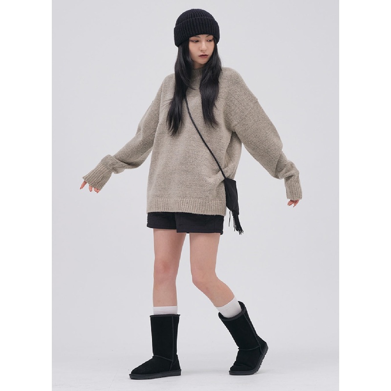 Oversize Round Neck Knit Unisex CN17