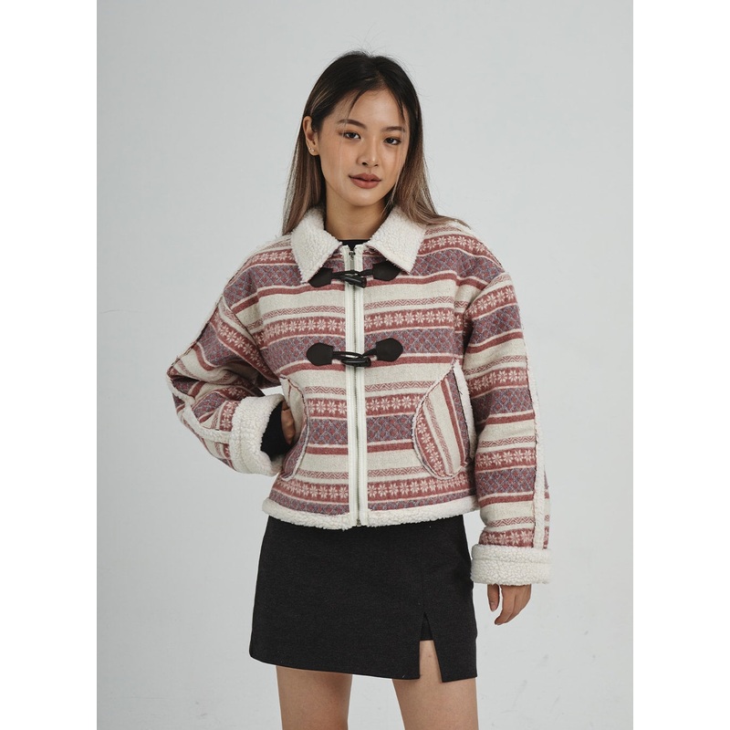 Shearing Crop Duffel Coat CN25