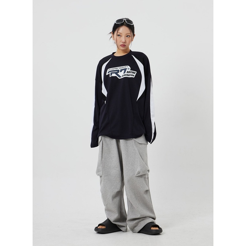 Baggy Cargo Track Pants Unisex CF327