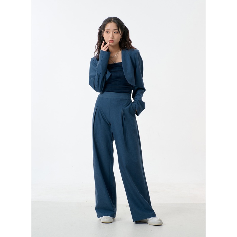 Tube Top And Two Piece Suit Set BJ326