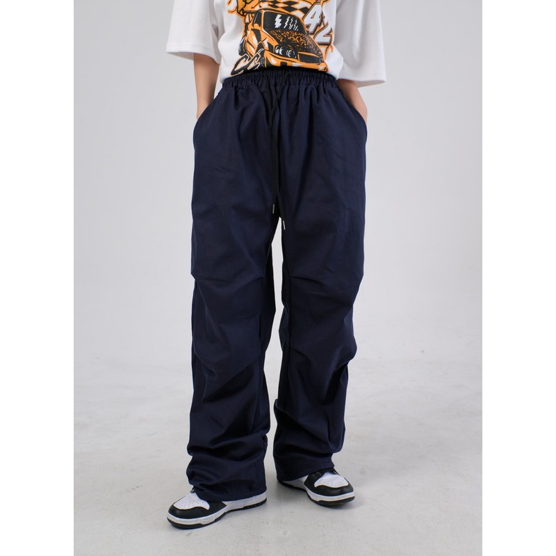Baggy Track Pants IA304|White|Dark blue|Black|M/L