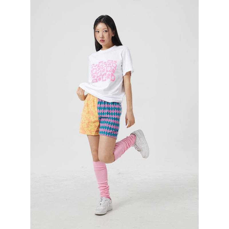 Colorful Terry Shorts BM304|Orange|Purple|S/M