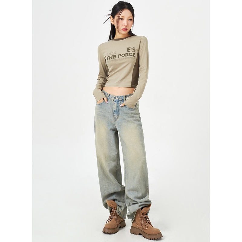 Light Blue Baggy Jeans CM323|Light blue|S|M|L