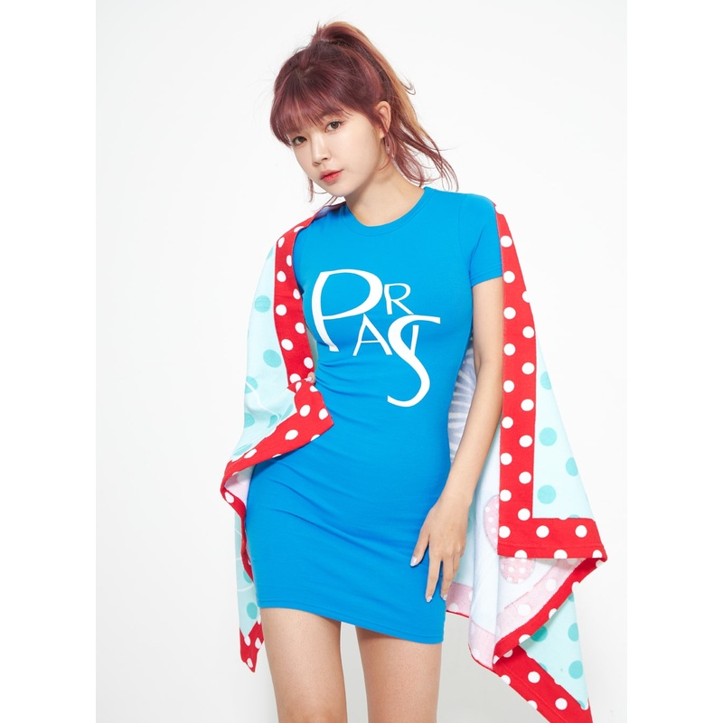 Paris Graphic Mini Dress IA314