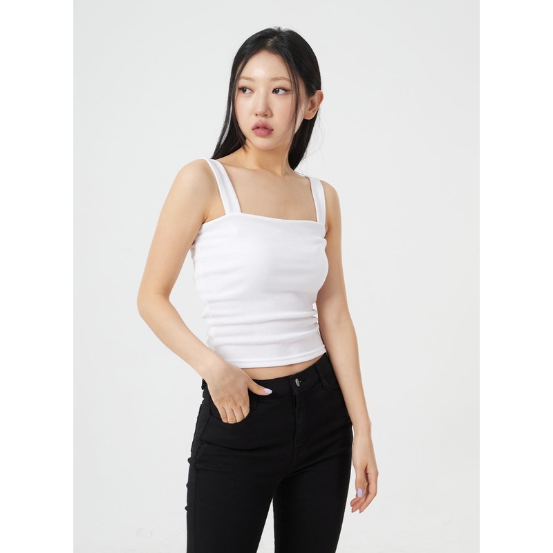 Square Neck Sleeveless Tee BM304