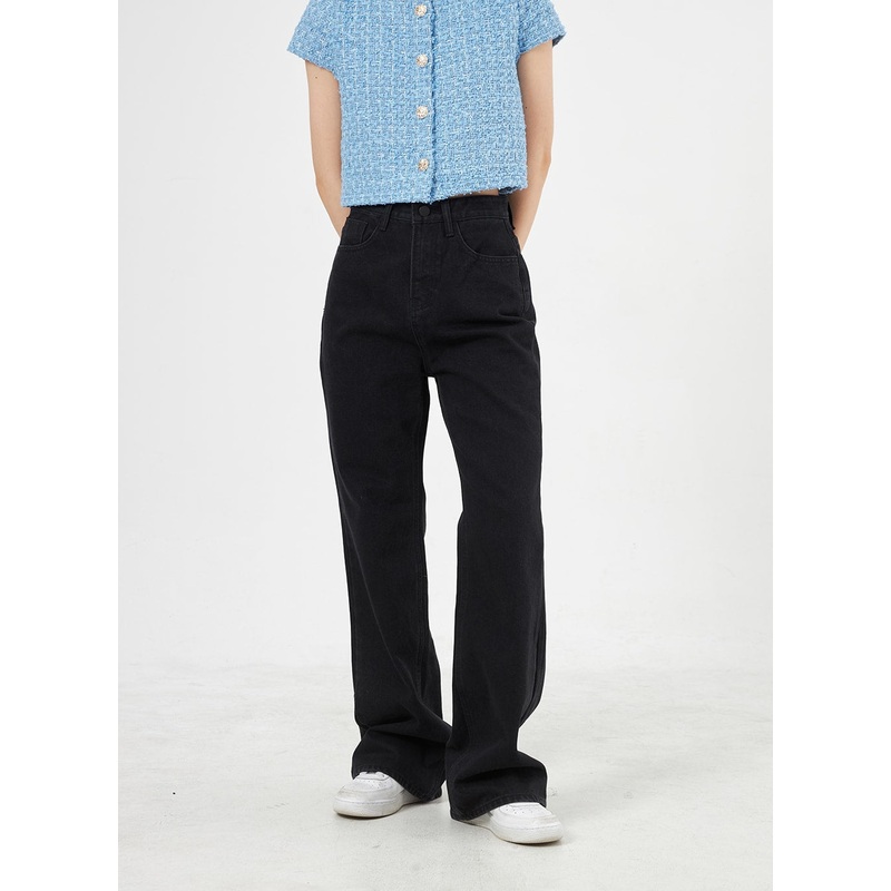 Wide Leg Cotton Pants OA312|Black|S|M|L