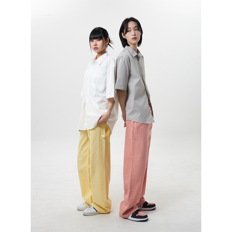 Color Cotton Pants Unisex CY318