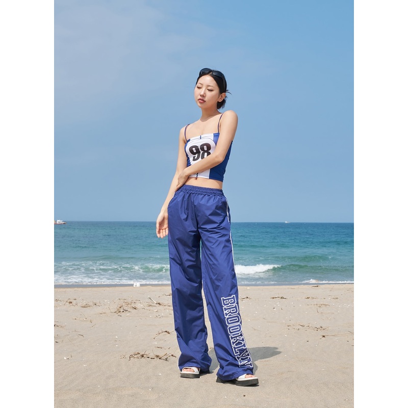 Graphic Track Pants CY316|Green|Blue|Black|S/M