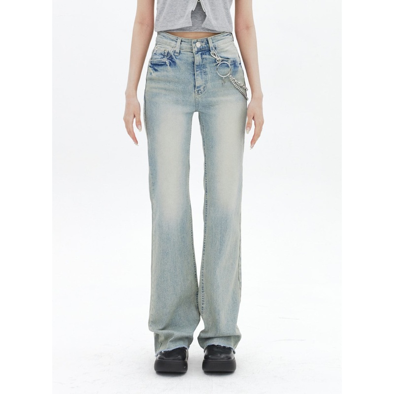 High Waist Bootcut Jeans BA320