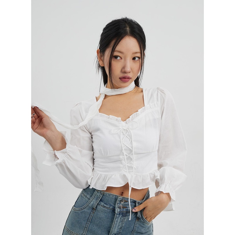 Mesh Scarf CY308|White|Light beige|Black|One Size