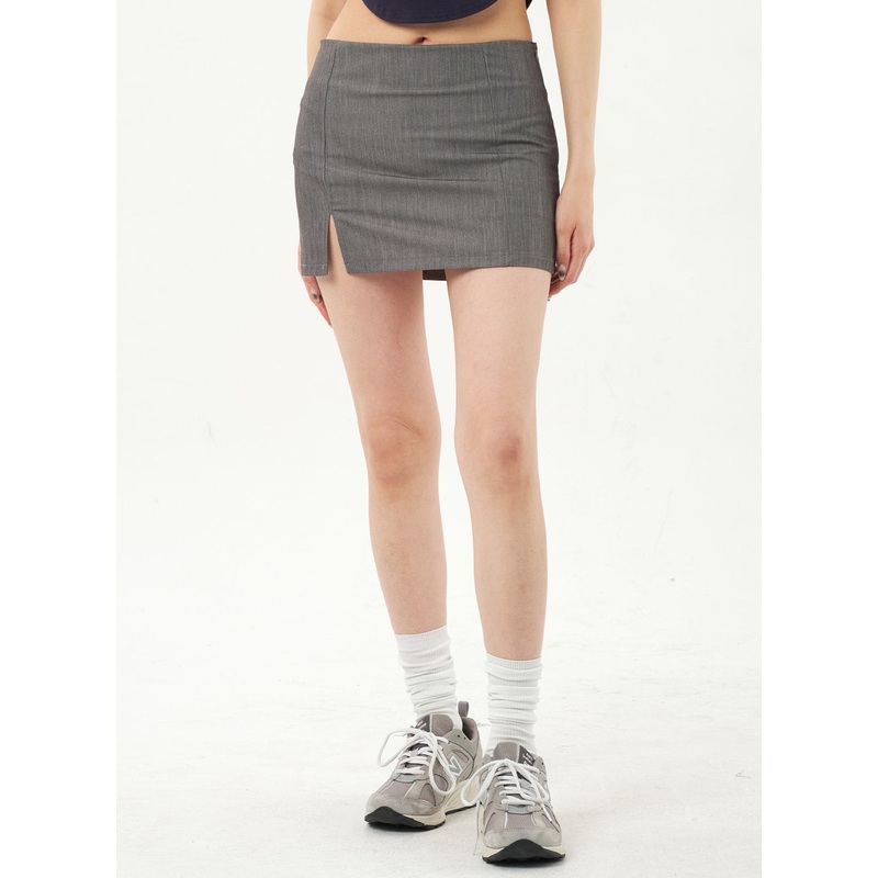 Mid-Rise Skort CA327|Light purple|Gray|Black|S|M