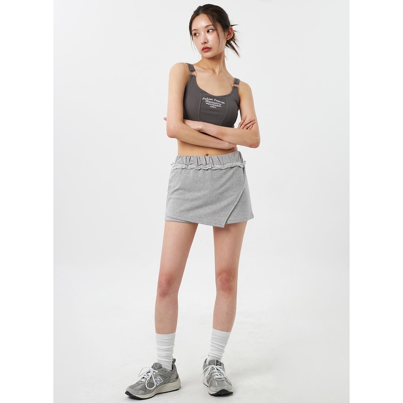 Mini Sweat Skort CY303|Dark green|Dark blue|Gray|Black|S/M