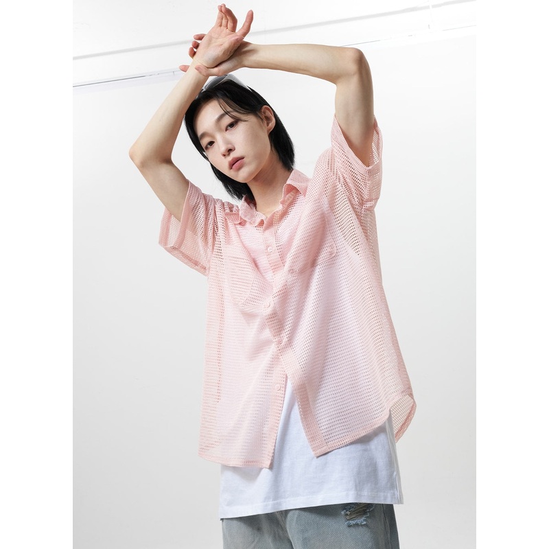 Open Stitch Shirt Unisex CY319