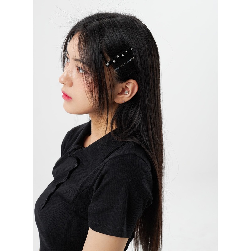 Stars Hair Pin BY326|Gray|Black|One Size