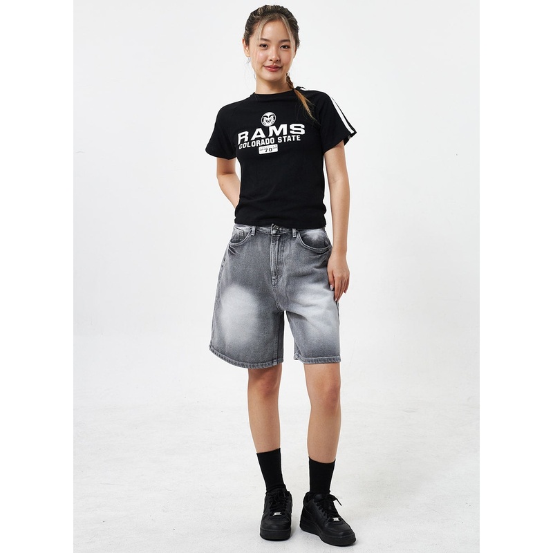 Bermuda Denim Shorts CU301|Gray|S|M|L