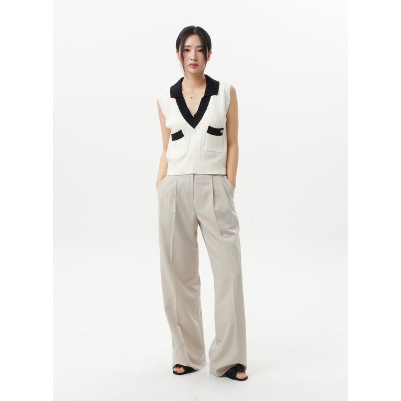 High Waist Tailored Pants OL312