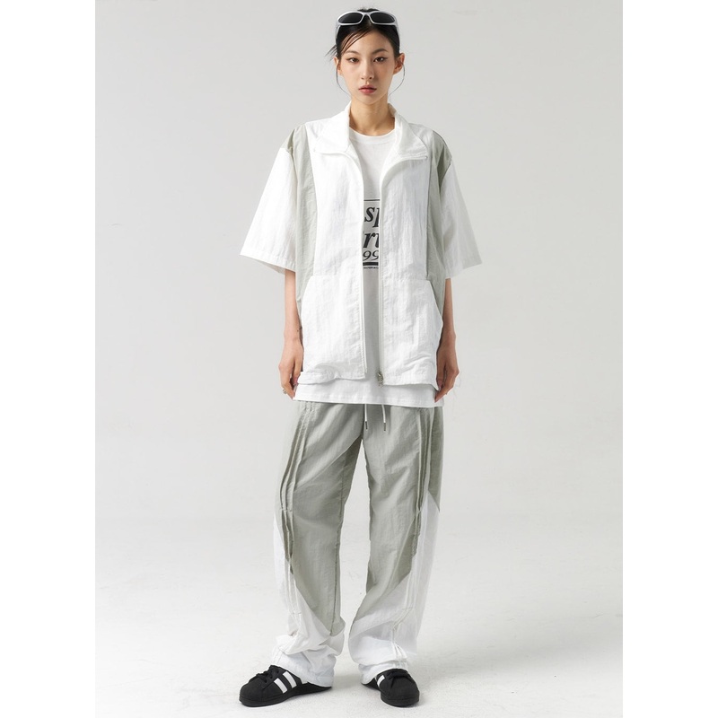 Two Color Track Pants Unisex CU320