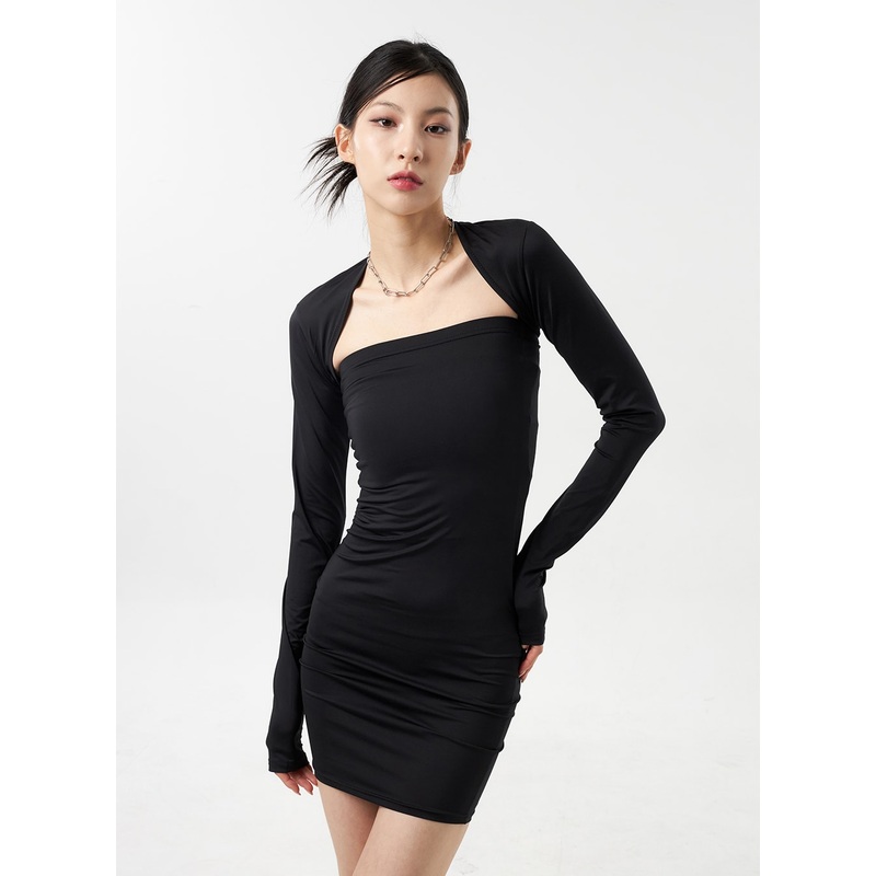 Bolero Mini Dress Set IG311|Black|S