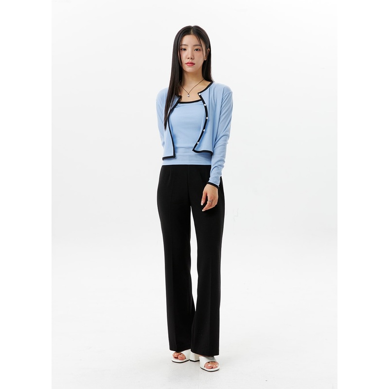 Bootcut Tailored Pants OG314|Light beige|Beige|Brown|Black|S/M