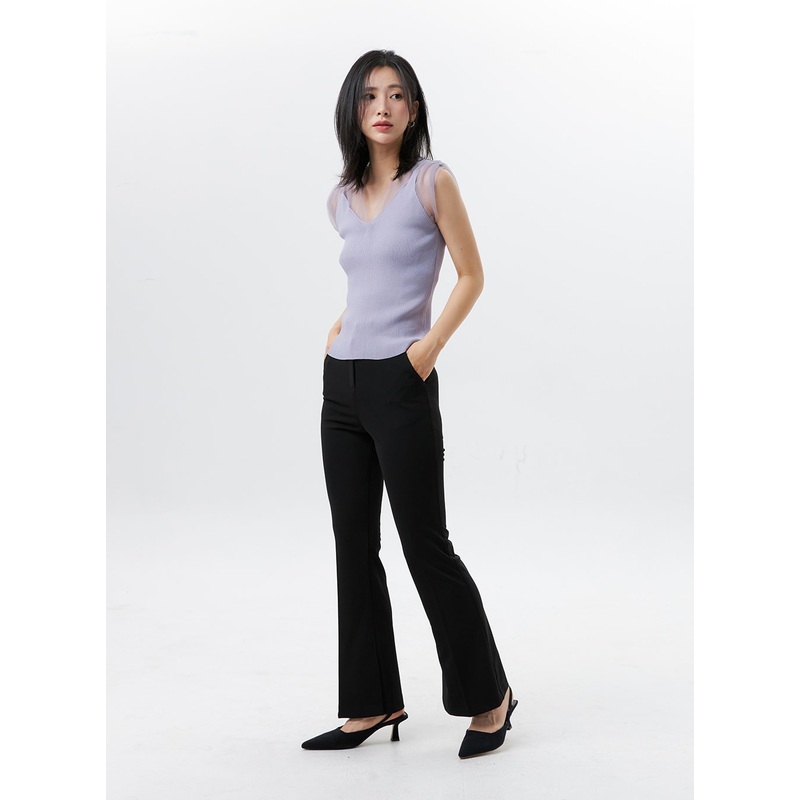 Bootcut Tailored Pants OL325|Black|S|M|L|1XL|2XL