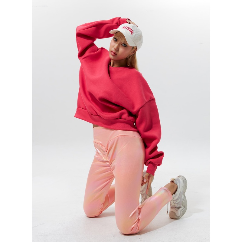 Comfy Cotton Round-Neck Sweatshirt IG324
