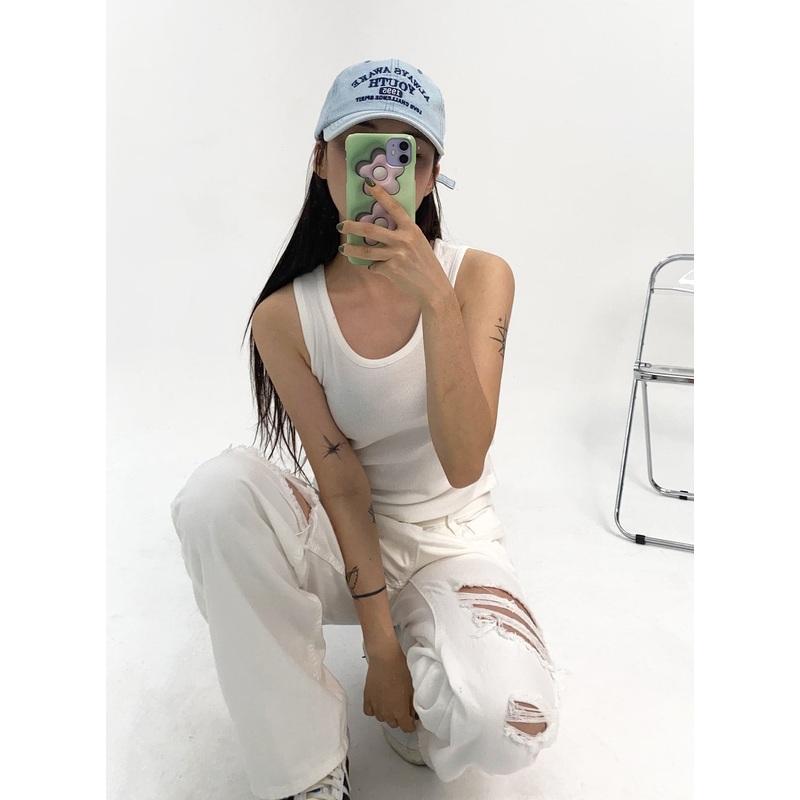 Denim Baseball Cap CL331|Light blue|Blue|One Size