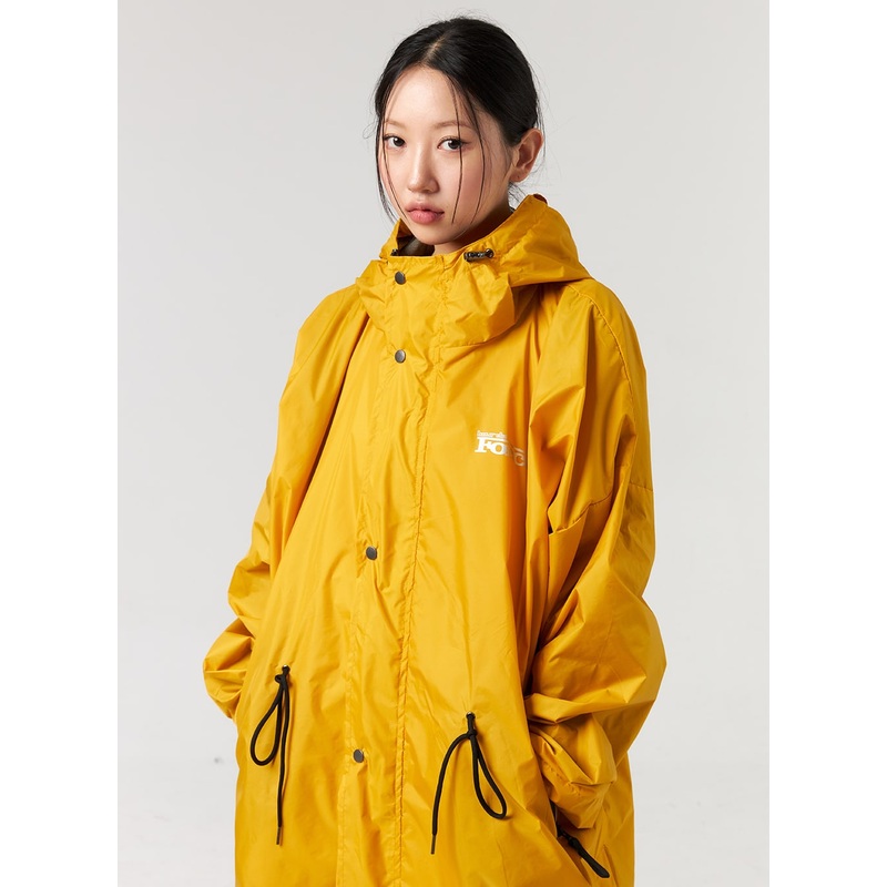 Maxi Raincoat Unisex CL326|Dark yellow|Black|M/L