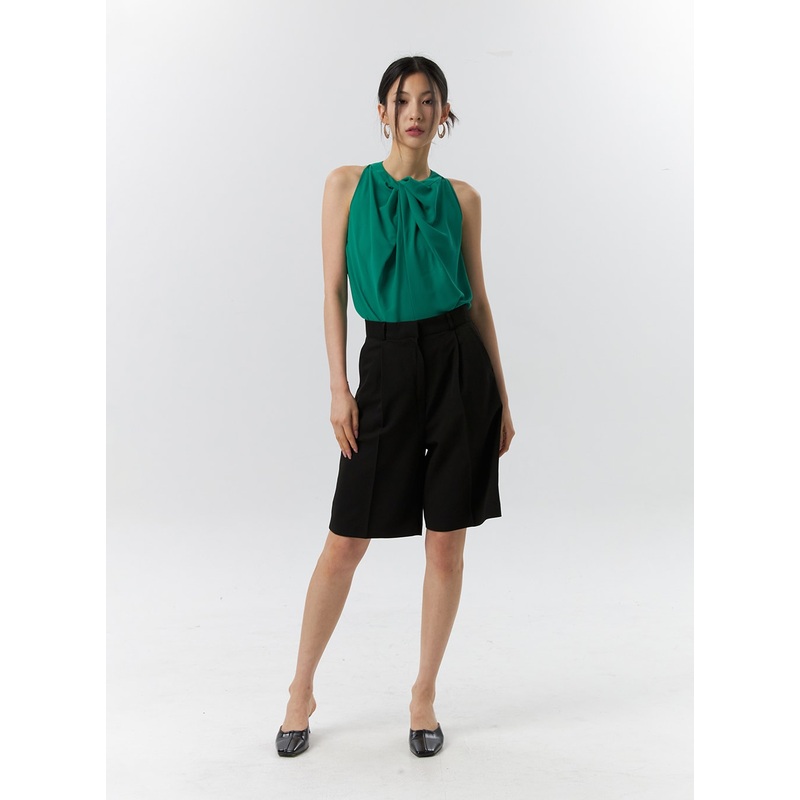 Tailored Bermuda Shorts IL326|Beige|Gray|Black|S|M|L