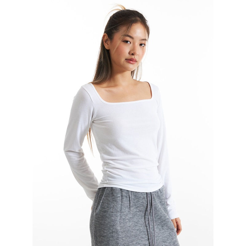 Basic Square Neck T-Shirt CO313