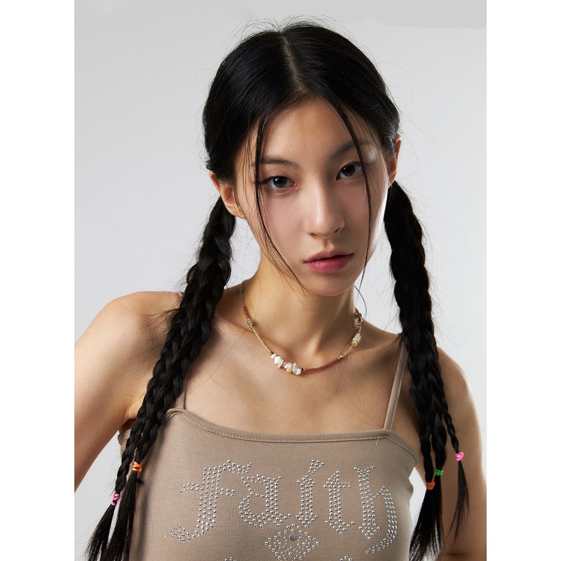 Beaded Necklace IS322|Multi color|One Size