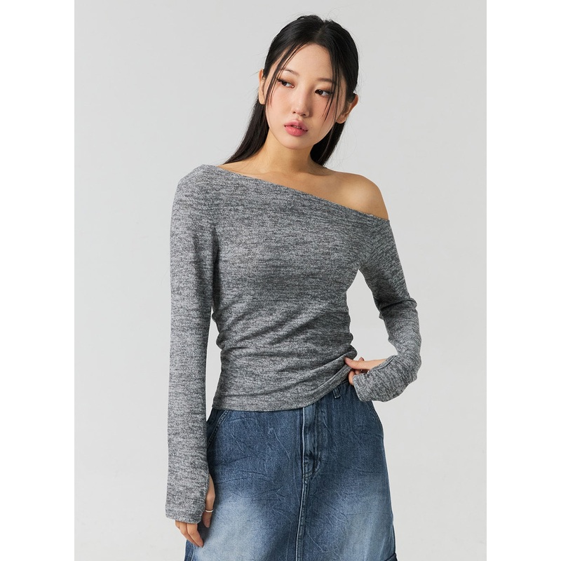 Asymmetrical One-Shoulder Top CO323