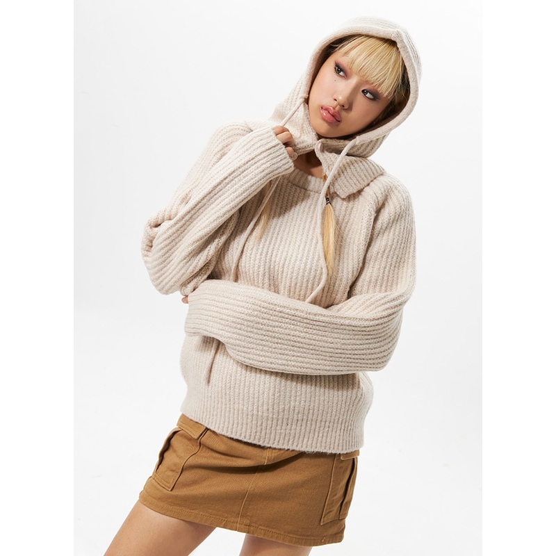 Chunky Sweater and Balaclava Set IO324