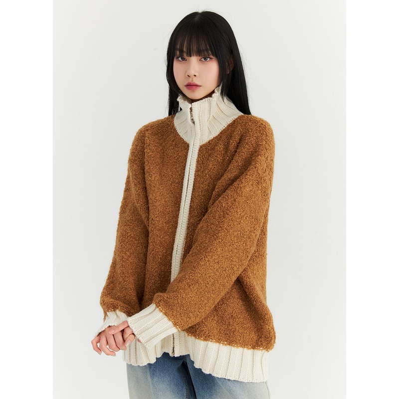 Cozy Oversized Knit Sweater Jacket CN307