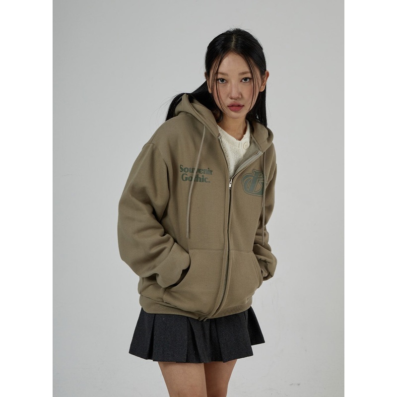 Graphic Zipper Hoodie Sweatshirt Unisex CD26