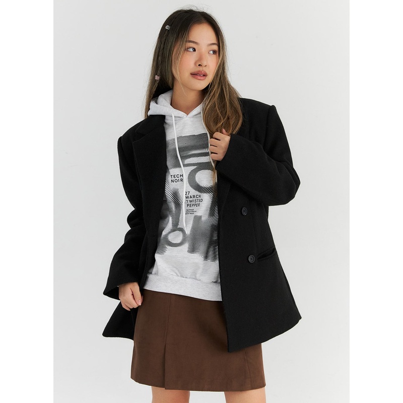 Oversized Midi Tailored Jacket CN313