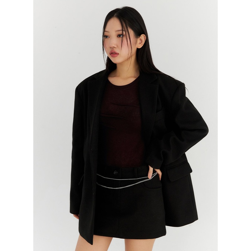Oversized Midi Tailored Jacket CN315
