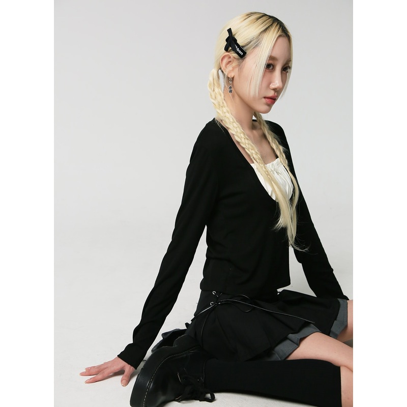 Lettering Ribbon Hairpin IJ419