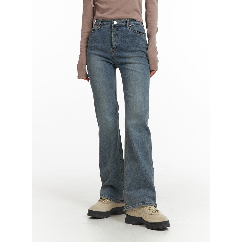 Slim Fit Bootcut Jeans CJ426|Blue|Black|S|M|L
