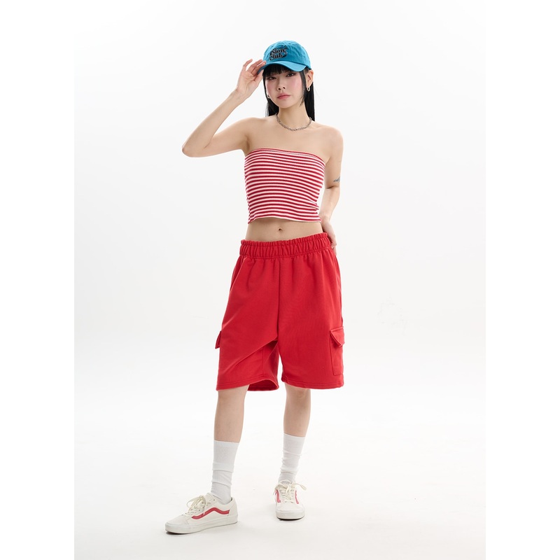 Comfortable Wide Leg Shorts IF413