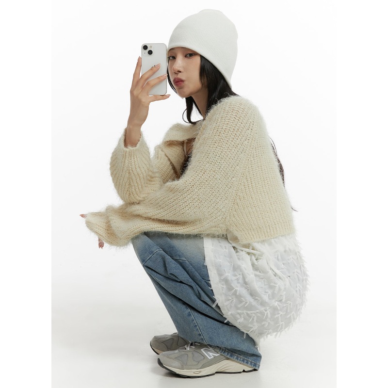 Soft Knit Bolero Sweater CM405