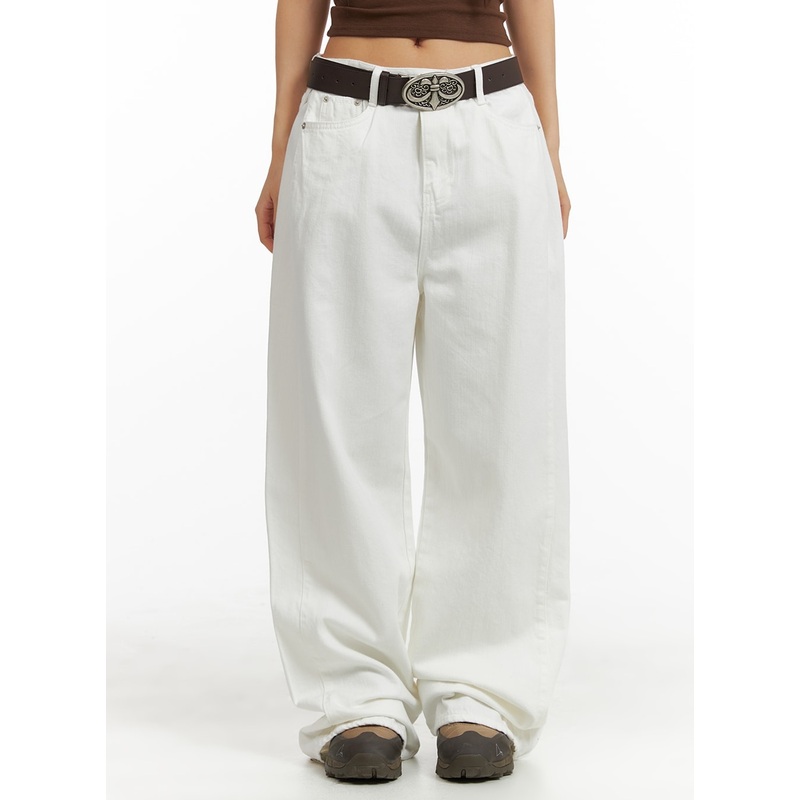 Basic Baggy Cotton Pants CM408