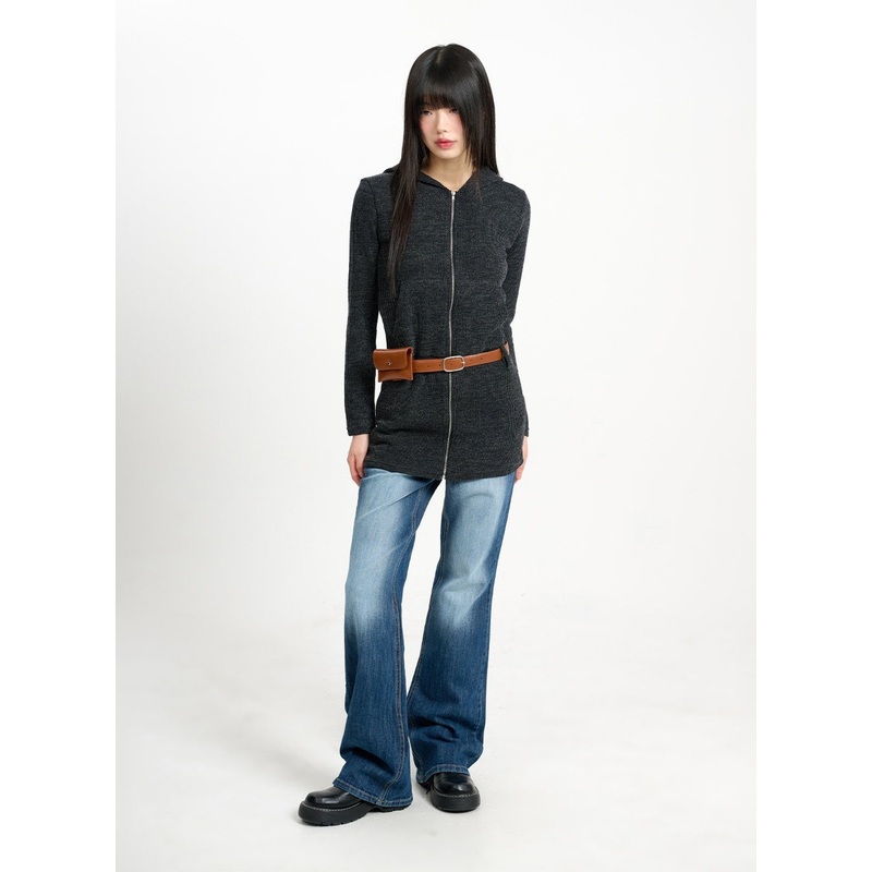 Denim Washed Flared Jeans CM415