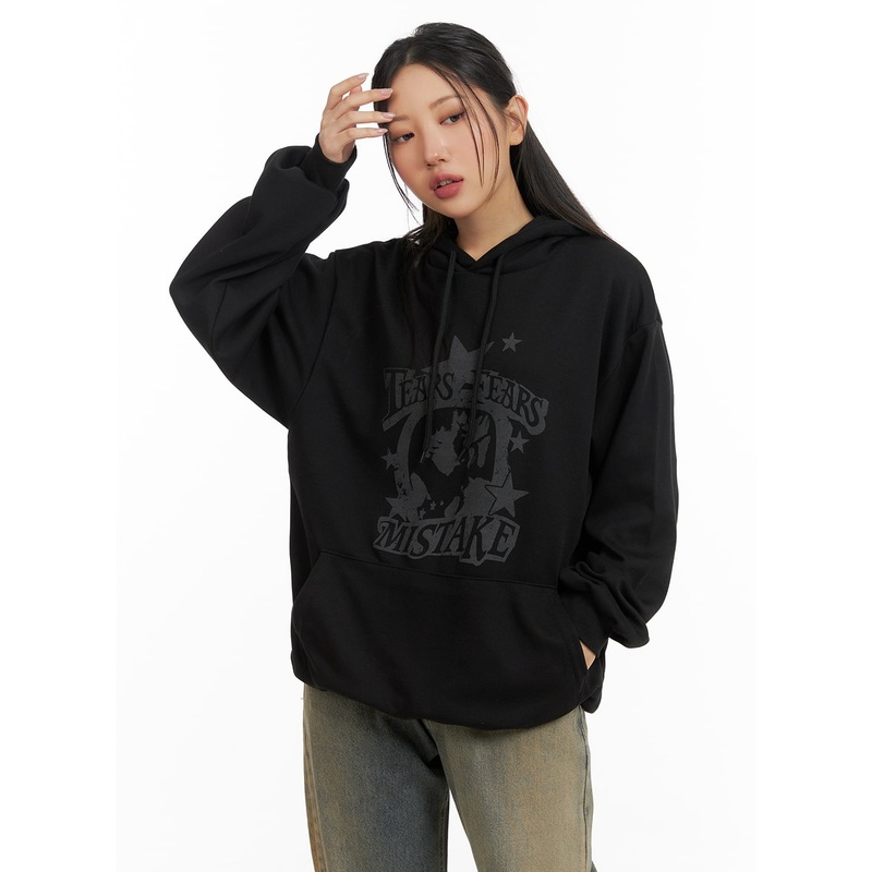 Oversized Graphic Hoodie CM419