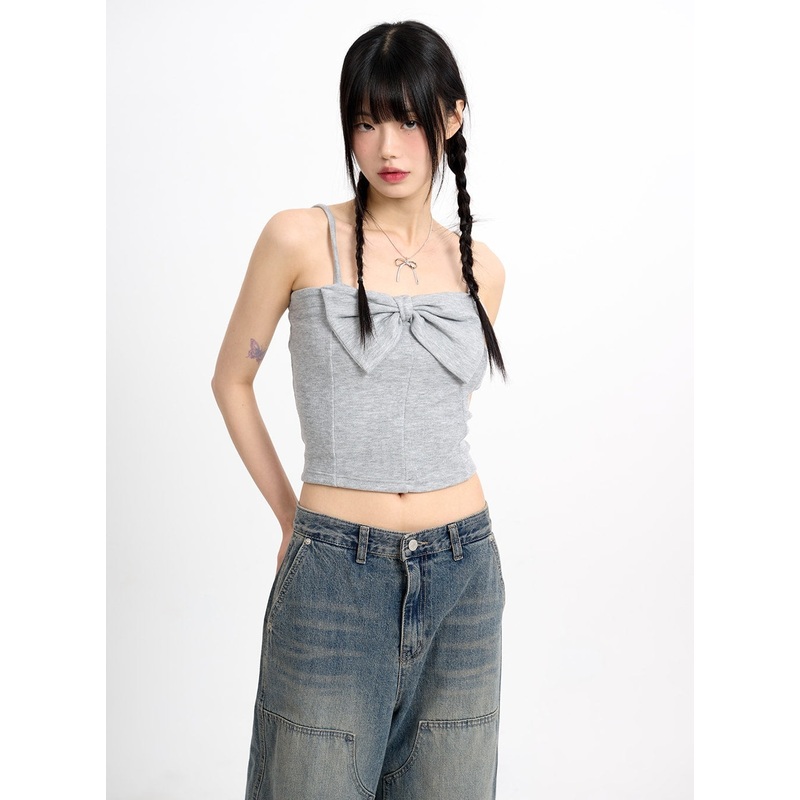 Ribbon Square Neck Cami Top CM415