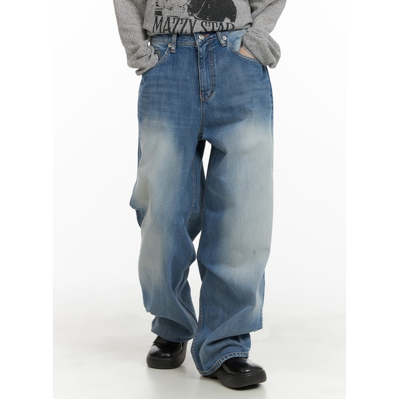 Comfy Wide Fit Baggy Jeans CA408