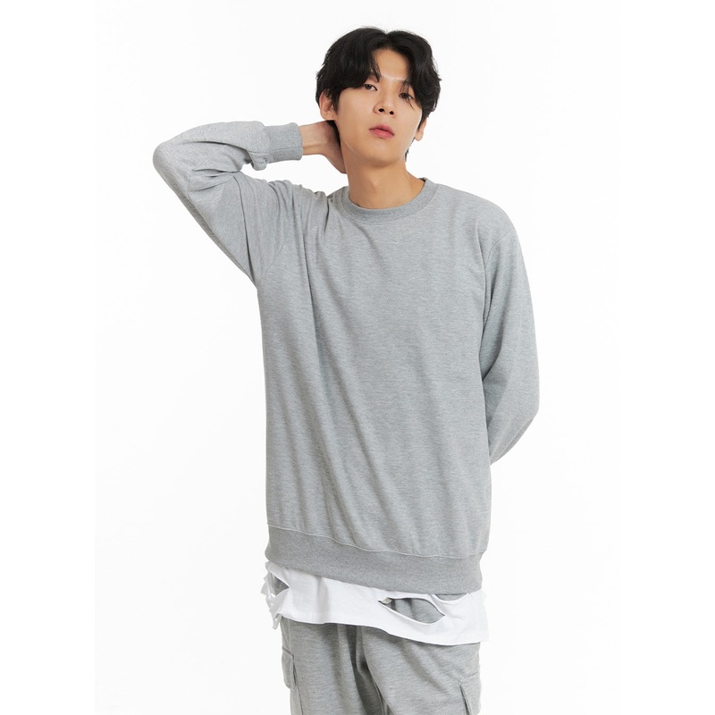 Men’s Basic Cotton Sweatshirt IA401