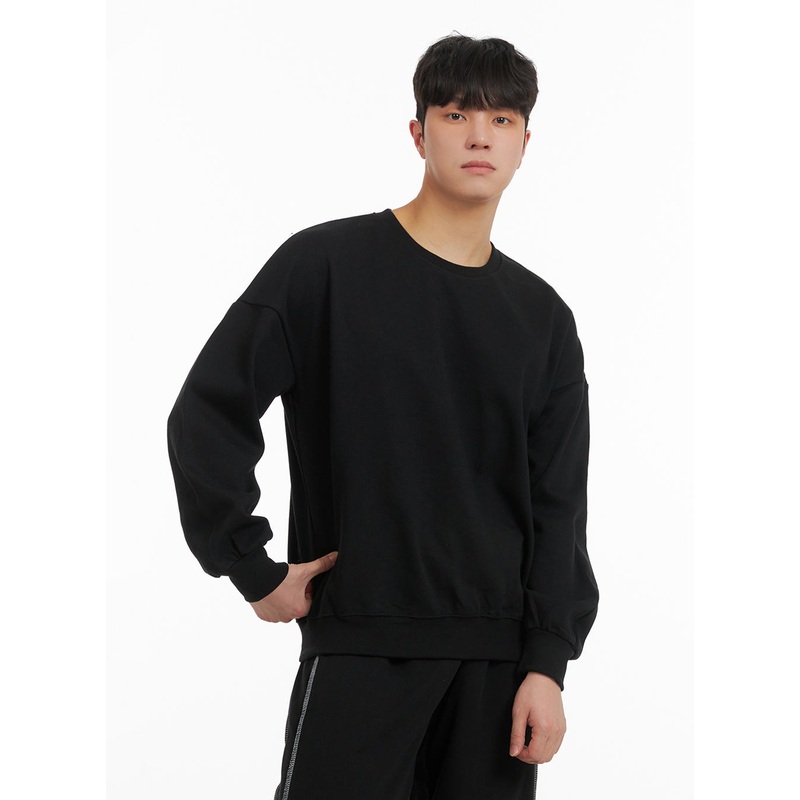 Men’s Basic Cotton Sweatshirt IA402