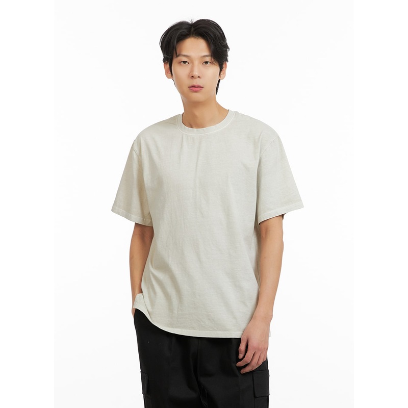 Men’s Basic Crew Neck T-Shirt IA402